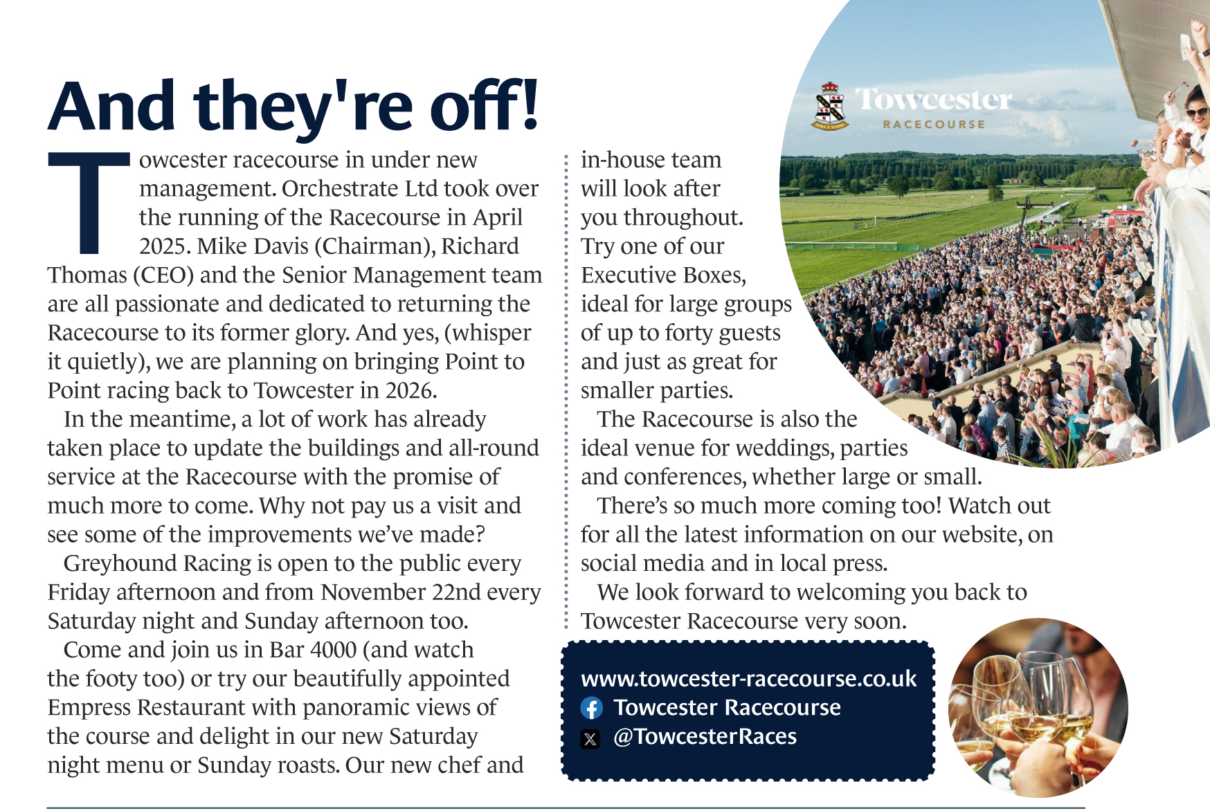 Towcester Racecourse OctNov25